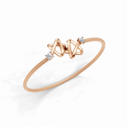 Niva Bracelet-18Kt Rose Gold vermeil